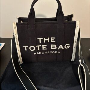 Marc Jacobs Black and White Tote Bag